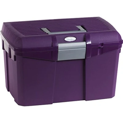 Image de Hippotonic Malette de Pansage Violet/gris 40x27,5x24,5cm