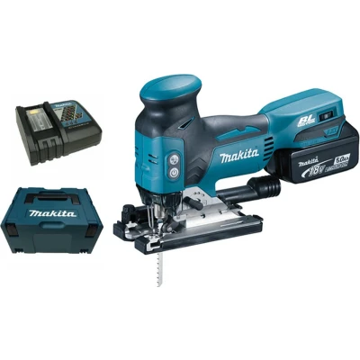 Afbeelding van Makita DJV181RT1J Blau/Schwarz Akku Stichsäge 5,0 Ah