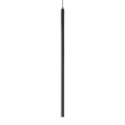 Afbeelding van Ideal Lux Ultrathin d100 hanglamp zwart 3.000K
