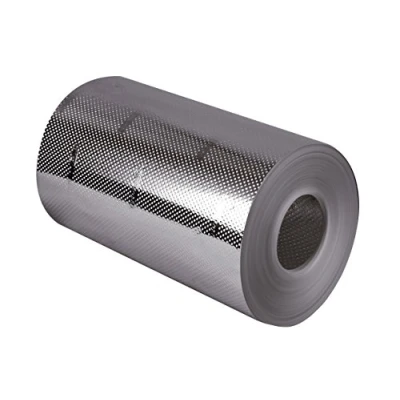 Afbeelding van HairGrip PRO 13 cm aluminiumfolie voor lonten antislip eerste lont breed, scheurvast, 1 stuk