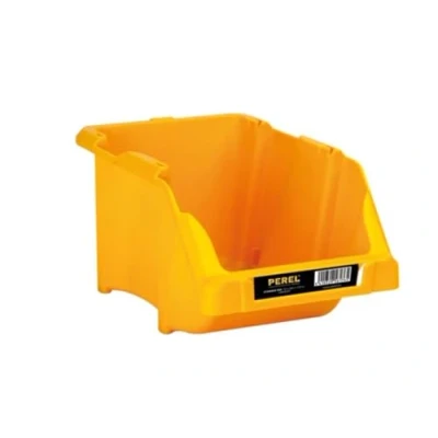Afbeelding van Perel Stapelbak, stapelbaar, kunststof, 152 x 245 122 mm, geel