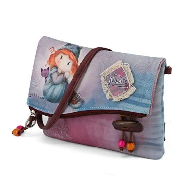 Afbeelding van Forever Ninette Origin Handy Schoudertas, meerkleurig, Blauw, één maat, schoudertas Origin,