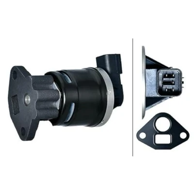 Afbeelding van HELLA 6NU 014 865 401 EGR klep Electrisch pneumatisch Met pakkingen