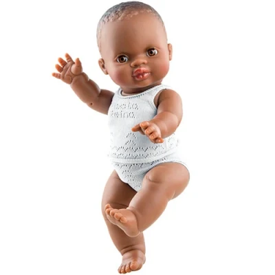 Afbeelding van Paola reina babypop gordi meisje met ondergoed amparo 34 cm