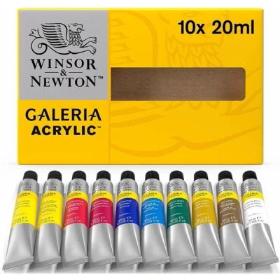 Afbeelding van Winsor&amp;Newton Galeria Acrylic 10x 20ml Verfset