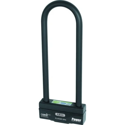 Image de Abus antivol u pour moto granit power 58 140hb iii 310 sl certifiée sra et nf noir