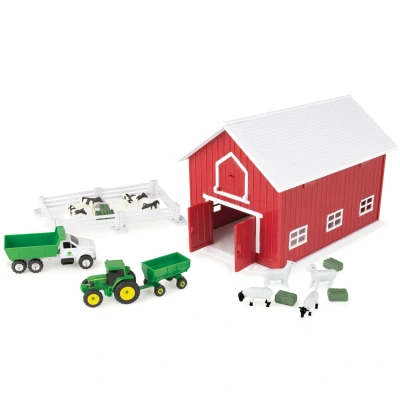 Afbeelding van John Deere boerderij speelset met schuur