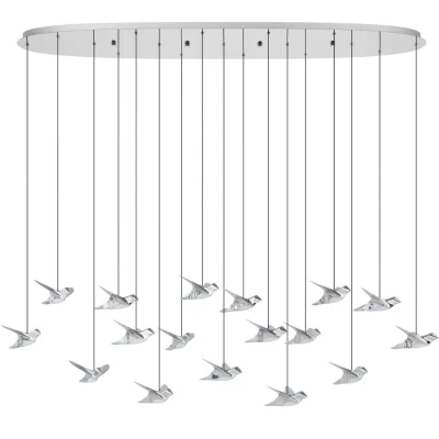 Afbeelding van Eglo Paratebueno 1 Hanglamp Chroom 390403