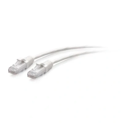 Afbeelding van C2G 1.5m Cat6a Snagless Unshielded (UTP) Slim Ethernet Patchkabel Wit