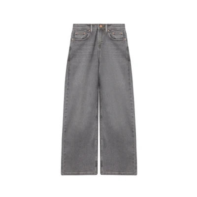 Afbeelding van s.Oliver Jongens broek Maat 134/REG 94Z4 GREY/BLACK katoen