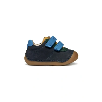 Afbeelding van Geox Kruipschoentjes voor kinderen, Maat: 22, Navy multicolor Schoenen