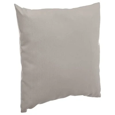 Afbeelding van Bank/sier/tuin kussens binnen/buiten taupe 40 x 10 cm Water en UV bestendig