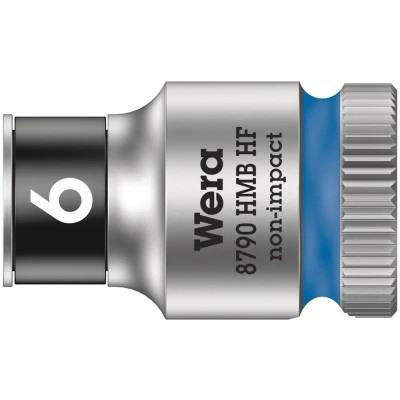 Afbeelding van Wera 8790 HMB HF Zyklop hand en machine dopsleutel 3/8&quot; 6 x 29mm