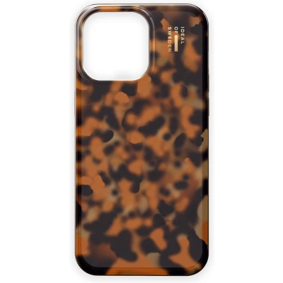 Afbeelding van iDeal of Sweden Hoesje Geschikt voor iPhone 15 Pro Max ClearCase Design Meerkleurig / Tortoise