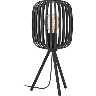 Afbeelding van Eglo Verlichting Tafellamp Romazzina 1L zwart