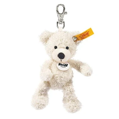 Afbeelding van Steiff sleutelhanger teddybeer Lotte, wit
