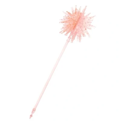 Afbeelding van WICKED Glinda kostuumstok, officiële accessoires film Wicked, 43,2 cm, meisjeskostuum, compleet met een kostuum, glanzende details, toverstaf, cadeau idee voor meisjes