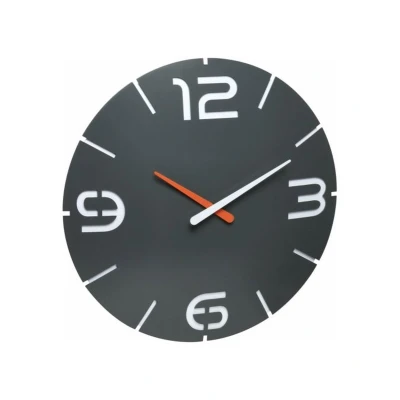 Afbeelding van TFA Dostmann 60.3536.10 Wandklok Zendergestuurd 35 cm x 3.5 Antraciet