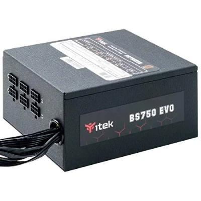 Afbeelding van Itek Alimentatie ATX compatibel BS750 Evo 750W (750 W), PC voedingseenheid, Zwart