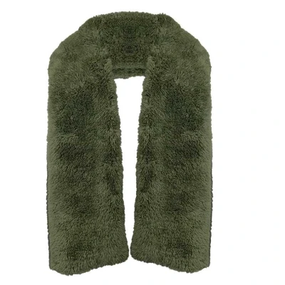 Afbeelding van Unique Living Sjaal Wanda Winter Green 190x30cm