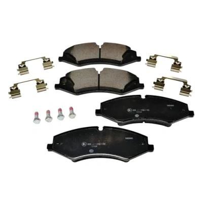 Afbeelding van HELLA 8DB 355 015 081 Remblokkenset Geschikt voor slijtage waarschuwingscontact Met remzadelschroef toebehoren LAND ROVER: Range Rover 3