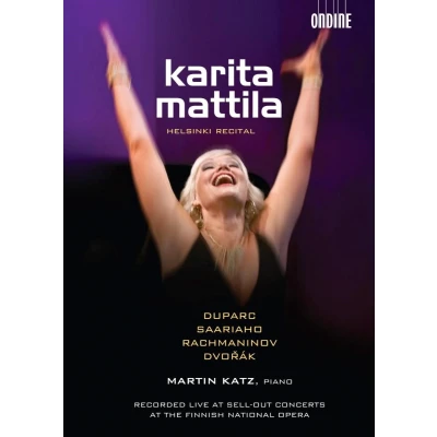 Afbeelding van Karita Mattila &amp; Ilmo Ranta Helsinki Recital (2 DVD)