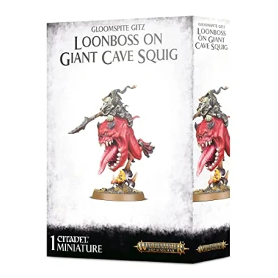 Afbeelding van Gloomspite Gitz: Loonboss On Giant Cave Squig