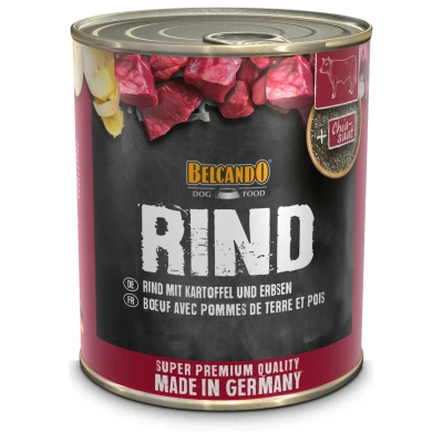 Afbeelding van Belcando Blik Super Premium Quality Hondenvoer Rund Aardappel Erwt 800 g