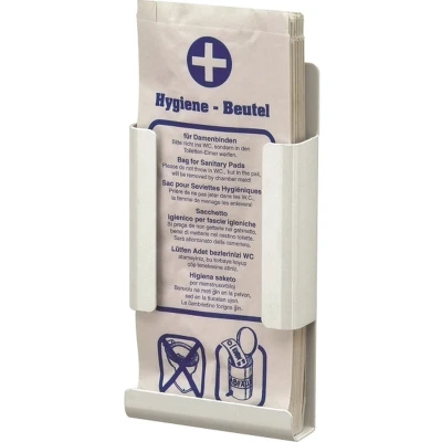 Afbeelding van MediQo line Hygiënezakjesdispenser wit