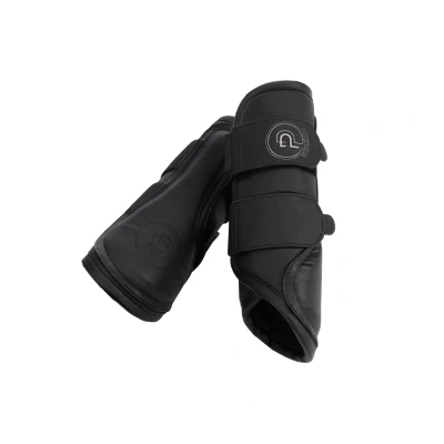 Image de Eskadron Guêtres Faux Leather Platinum &#039;25 NoirVendu par Agradi