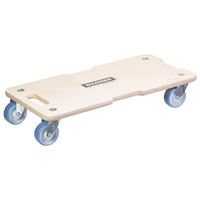 Afbeelding van Wagner transportwagen MM 1325 I 59 x 29 11 cm draagkracht 300 kg voor grote voorwerpen, hardware en meubels 3 handgrepen FSC® gecertificeerd 20132501