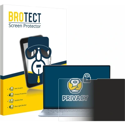 Afbeelding van BROTECT privacy screenprotector voor Dell XPS 13 9315 Touch Folie Beschermfolie Blauwlichtfilter