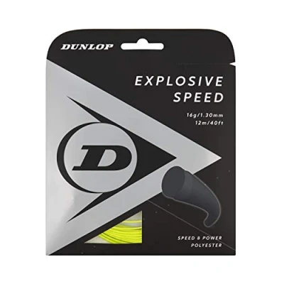 Afbeelding van Dunlop Tennissnaar Explosive Speed 1.25mm Zwart