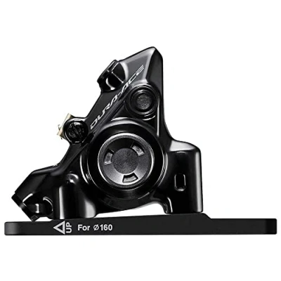 Afbeelding van Shimano Dura ace Br r9270 Voorste Schijfremklauw Zwart
