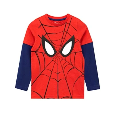 Afbeelding van Marvel Shirt met lange mouwen Spiderman jongens, Rood