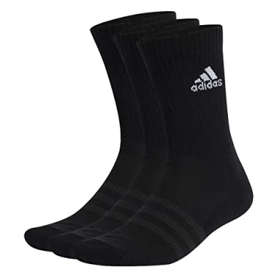 Afbeelding van adidas Performance CREW 3 PACK Sportsokken Black white, Maat: Small, white