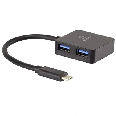 Afbeelding van Renkforce USB 3.2 Gen 1 hub 4 poorten Zwart