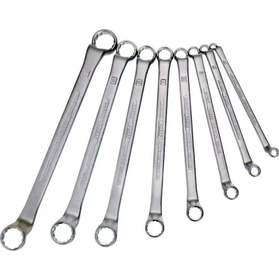 Afbeelding van HAZET 630/12 Tweezijdige ringsleutelset 12 Chroom vanadium staal