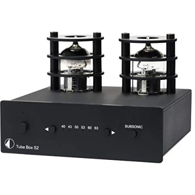 Afbeelding van Pro Ject Tube Box S2 zwart Phono voorversterker
