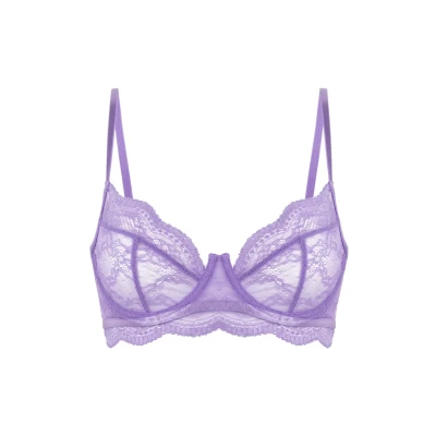 Afbeelding van Hunkemöller Niet voorgevormde beugel bh Isabelle Paars B70