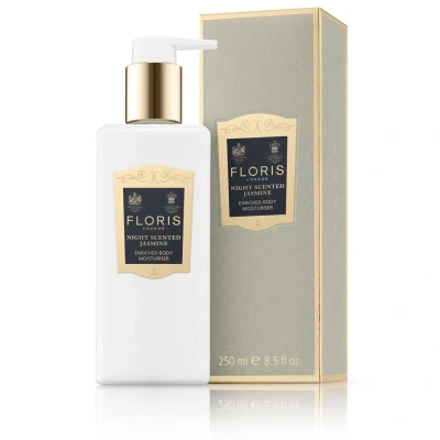 Afbeelding van Floris Signature Collection Night Scented Jasmine Enriched Body Moisturiser 250ml Melk