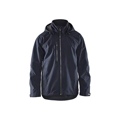 Afbeelding van Blaklader Shelljack donker marineblauw/zwart maat XL