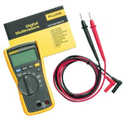 Afbeelding van Fluke 114 Multimeter Digitaal CAT III 600 V Weergave (counts): 6000
