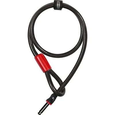Image de Abus pro tectic 4960 cable chaine antivol de cadre noir 100 cm