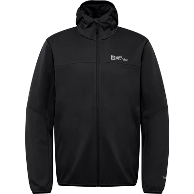 Afbeelding van Jack Wolfskin FELDBERG HOODY M Heren Outdoorjas black 2XL