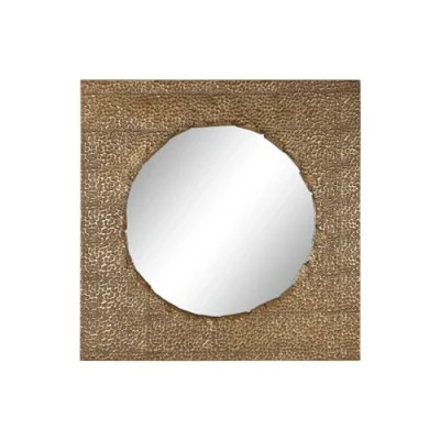 Afbeelding van Wandspiegel Home ESPRIT Gouden Metaal 80 x 6 cm