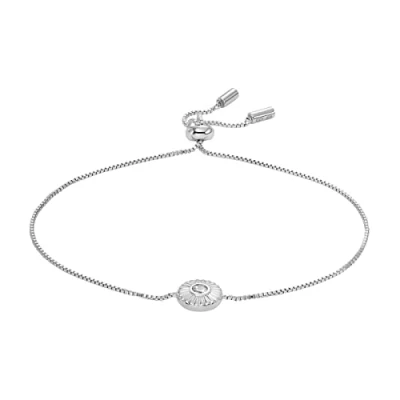 Afbeelding van Fossil dames Armband van Zilver met zirkonia JFS00616040 in de kleur