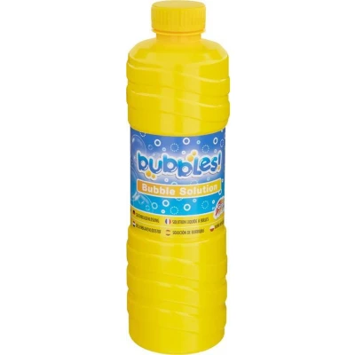 Afbeelding van fles bellenblaas 1Liter navulling Gele