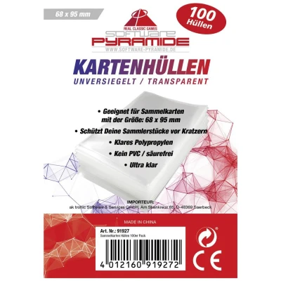Afbeelding van Software Pyramide Hoesjes voor verzamelkaarten