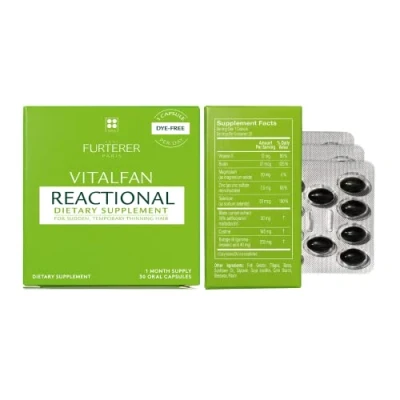 Afbeelding van Rene Furterer Vitalfan Reactionele Fall Supplement 30 capsules